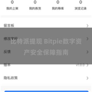 比特派提现 Bitpie数字资产安全保障指南