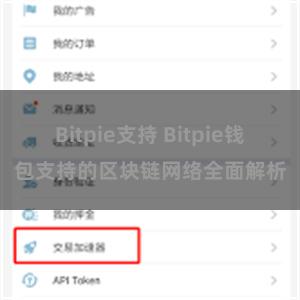 Bitpie支持 Bitpie钱包支持的区块链网络全面解析