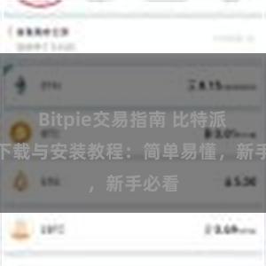 Bitpie交易指南 比特派钱包下载与安装教程：简单易懂，新手必看