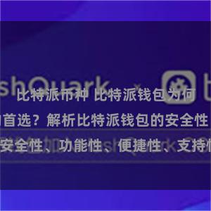 比特派币种 比特派钱包为何是专业用户的首选？解析比特派钱包的安全性、功能性、便捷性、支持性等优势。