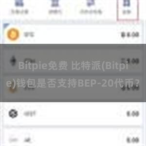 Bitpie免费 比特派(Bitpie)钱包是否支持BEP-20代币？