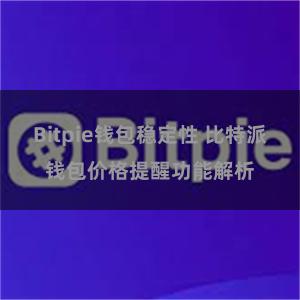 Bitpie钱包稳定性 比特派钱包价格提醒功能解析
