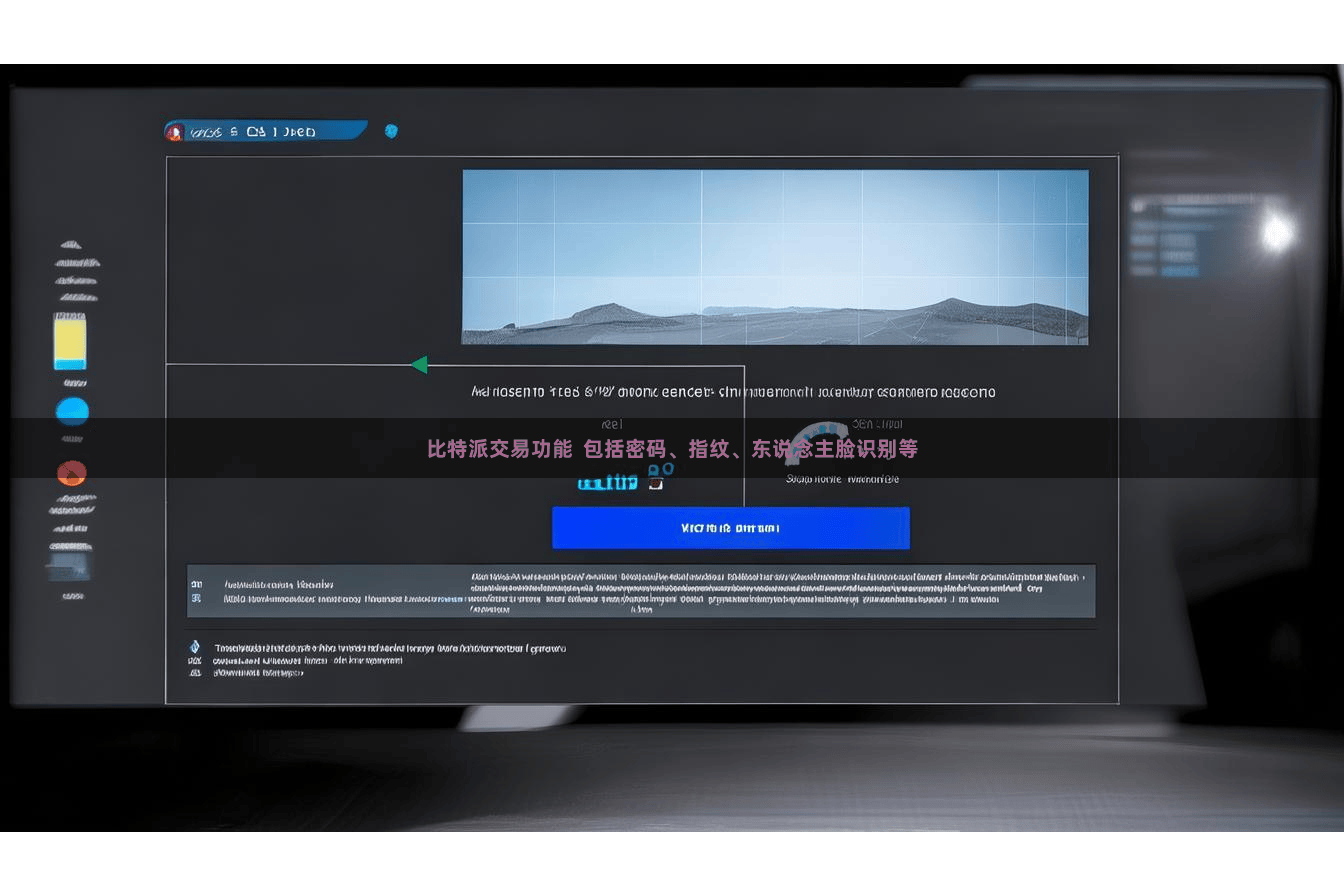 比特派交易功能  包括密码、指纹、东说念主脸识别等
