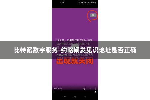 比特派数字服务  约略阐发见识地址是否正确